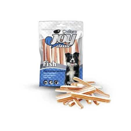 Pamlsek CALIBRA Joy DOG Classic Chicken & Fish Sandwich 80g