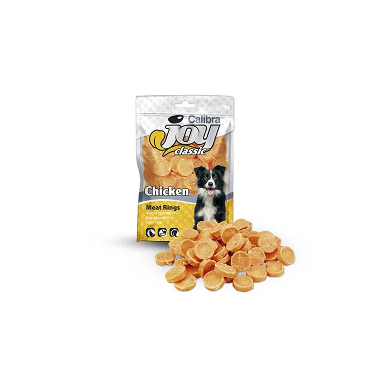 Pamlsek CALIBRA Joy DOG Classic Chicken rings 80 g