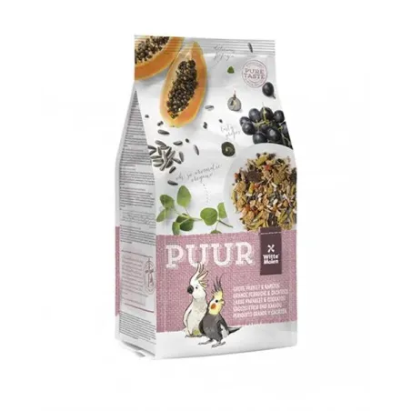 PUUR Large parakeet & cockatoo - gurmánská směs pro velké papoušky a kakadu 2 kg