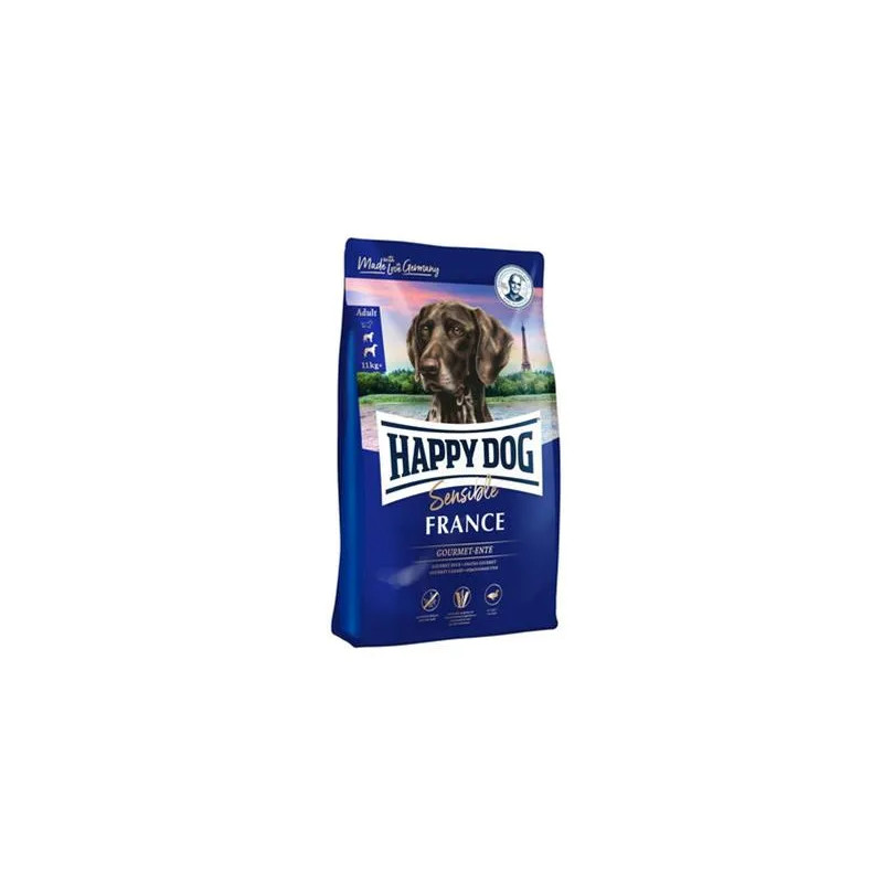 Happy Dog SUPER PREMIUM - Supreme SENSIBLE - France kachna a brambory 1 kg