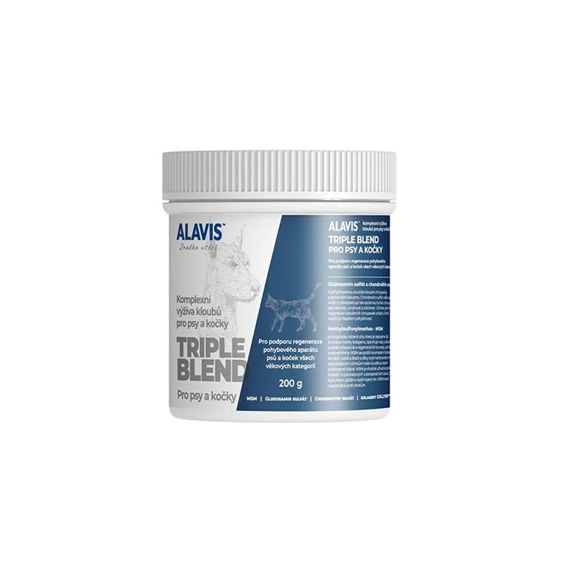 ALAVIS Triple Blend pro psy a kočky plv. 200 g