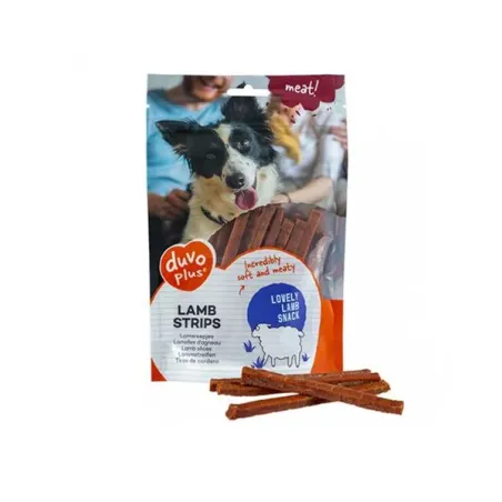 Pamlsek DUVO+ Proužky jehněčí 80 gr