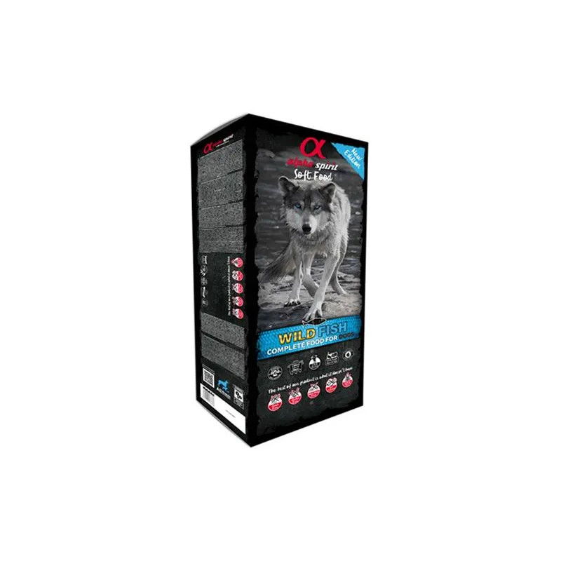 Alphaspirit Kompletní měkké krmivo pro psy - Divoké ryby 200 g - 4 druhy ryb