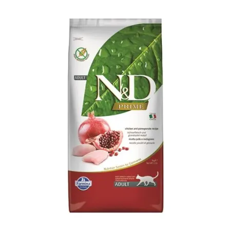 Farmina N&D cat PRIME (GF) adult, kuře & granátové jablko 5 kg