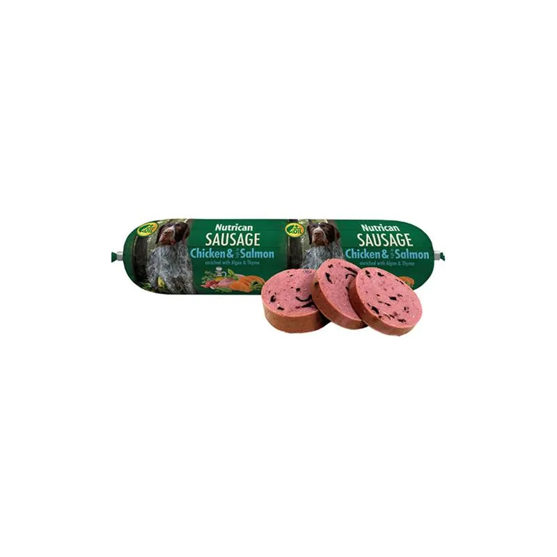 Salám Nutrican Sausage kuře & losos 800 g