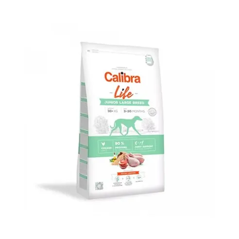 Calibra Dog Life Junior Large Breed Kuře 12 kg
