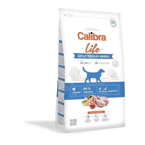 Calibra Dog Life Adult Střední Plemeno Kuře 2,5 kg