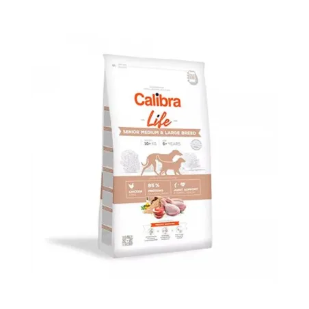 Calibra Dog Life Senior Medium & Large Kuře 12 kg