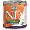 Farmina N&D dog PUMPKIN & lamb & blueberry konzerva 285 g