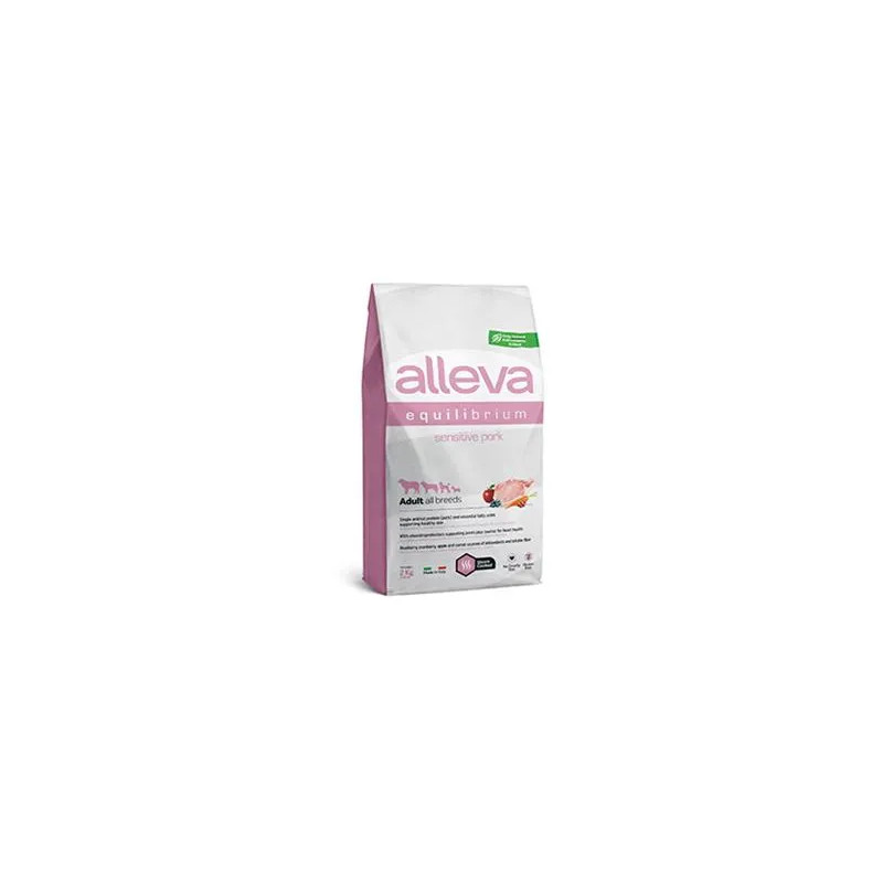 Alleva SP EQUILIBRIUM pes dospělý citlivý pro všechna plemena vepřové 2 kg