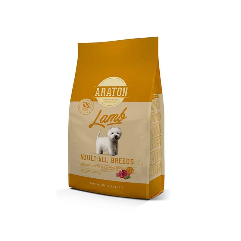 ARATON dog adult jehně 3 kg