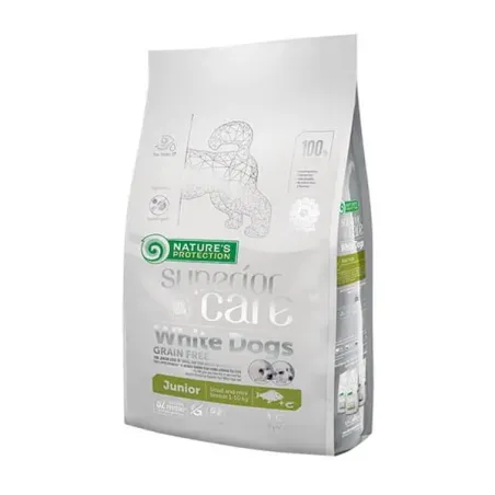 Natures P Superior care bílý pes GF junior bílá ryba