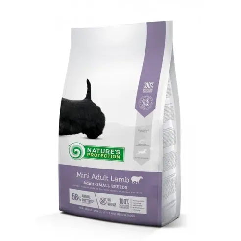 Natures P dog adult mini jehněčí 2 kg