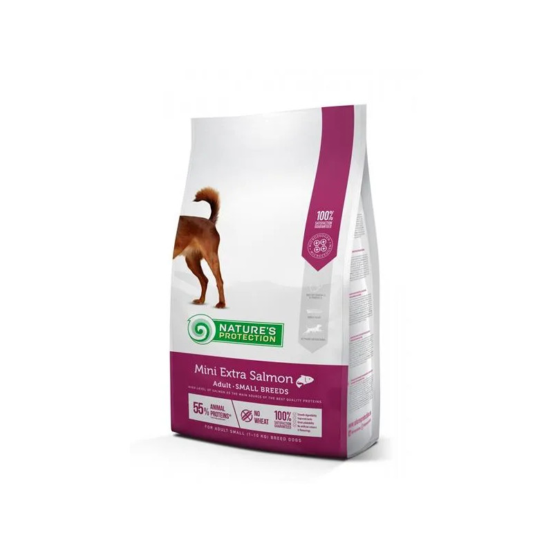 Natures P dog adult mini extra salmon 2 kg