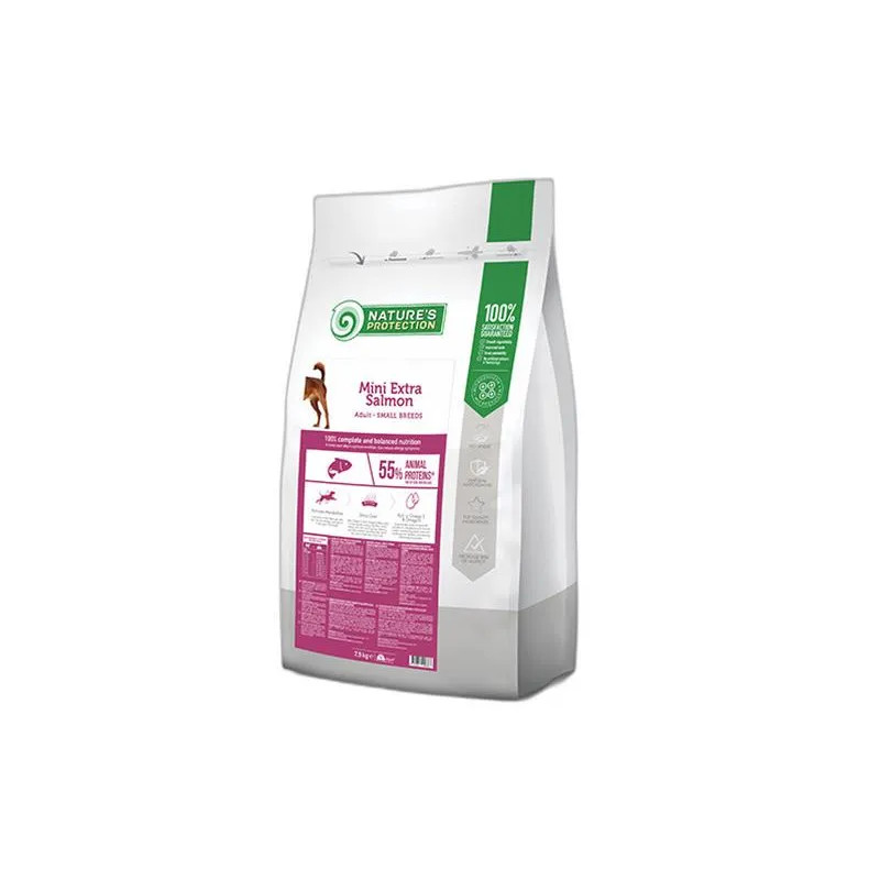Natures Protection dog Adult mini extra salmon 7,5 kg