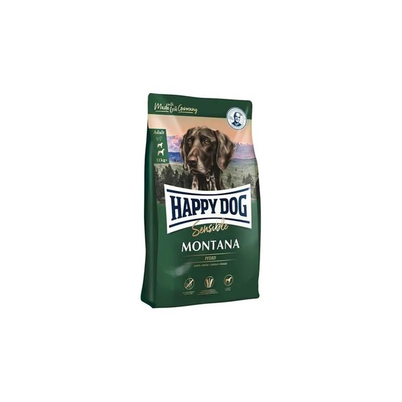Happy Dog SUPER PREMIUM - Supreme SENSIBLE - Montana koňské maso a brambory / bez obilí 10 kg