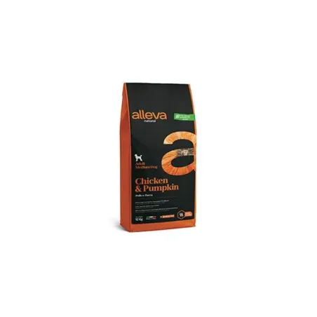 Alleva NATURAL pes dospělý střední kuře & dýně 12 kg