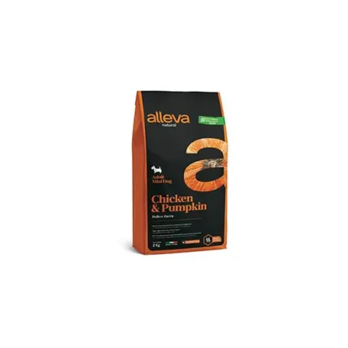 Alleva NATURAL pes dospělý mini kuře&dýně 2 kg