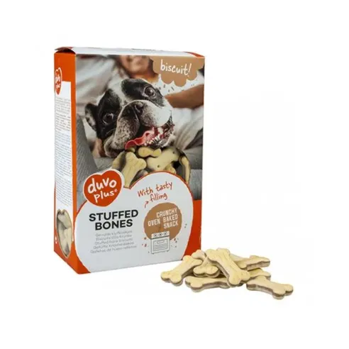 Pamlsek DUVO+ Biscuit Plněné kosti 500 g