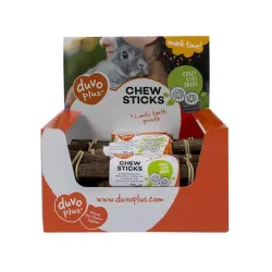 Pamlsek DUVO+ žvýkací tyčinky pro hlodavce, kiwi 4 ks/bal.