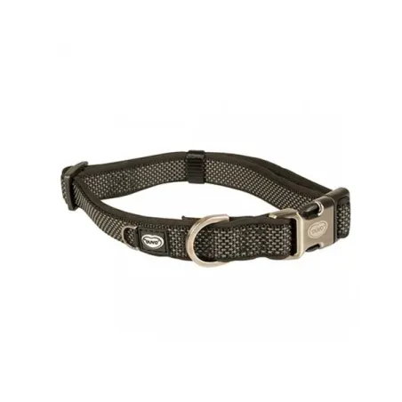 Obojek DUVO+ EXPLOR NORTH nylon černý 30-45cm/15mm