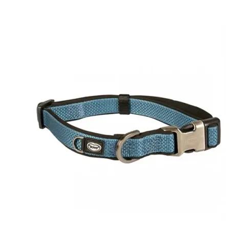 Obojek DUVO+ EXPLOR NORTH nylon petrolejově-modrá barva 30-45cm/15mm