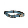 Obojek DUVO+ EXPLOR NORTH nylon petrolejově-modrá barva 35-55cm/20mm
