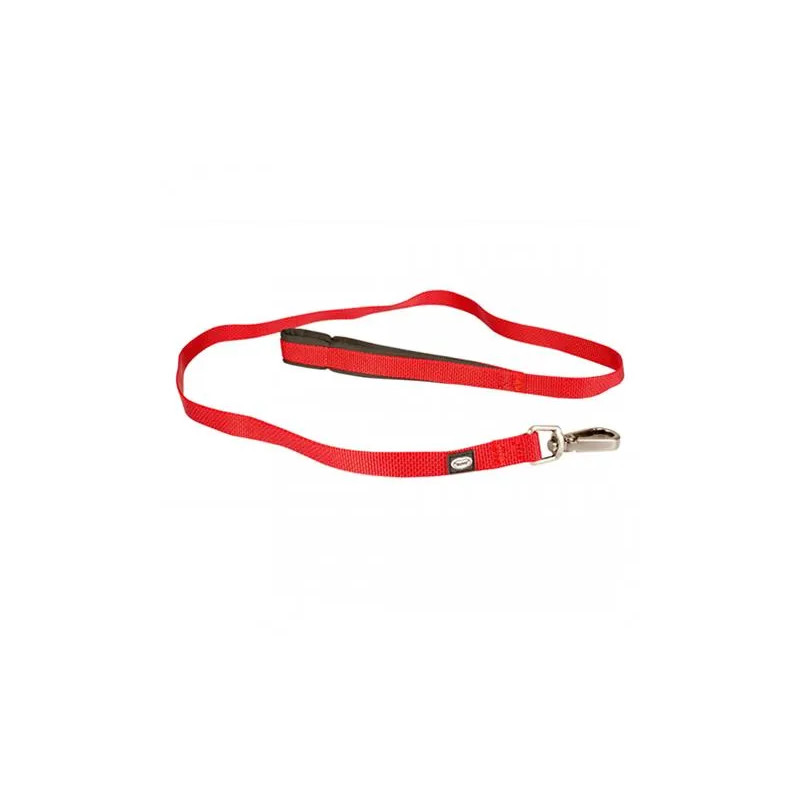 Vodítko DUVO+ EXPLOR NORTH nylon červené 100 cm/20 mm