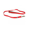 Vodítko DUVO+ EXPLOR NORTH nylon červené 100 cm/20 mm