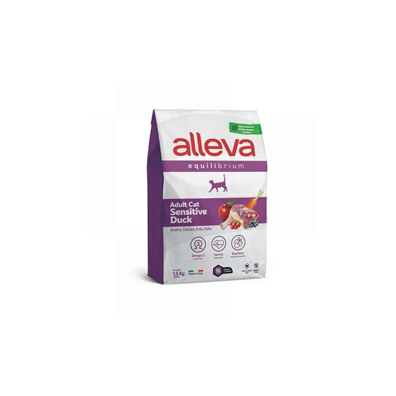 Alleva SP EQUILIBRIUM kočka kachna citlivá 1,5 kg