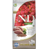 Farmina N&D dog QUINOA (GF) adult medium & maxi, kastrovaný, kachna, brokolice & chřest 12 kg