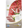 Farmina N&D dog QUINOA (GF) adult mini, kastrovaný, kachna, brokolice & chřest 0,8 kg
