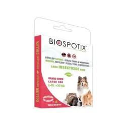 Obojek BIOGANCE Biospotix Large dog L-XL s repelentním účinkem 75 cm (nad 30 kg)