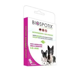 BIOGANCE Biospotix Dog spot-on S-M s repelentním účinkem 5 x 1 ml (do 20 kg)