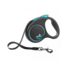 Vodítko Flexi Black Design pásek M 5 m modré (do 25 kg)