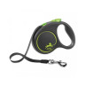 Vodítko Flexi Black Design páska M 5 m zelené (do 25 kg)