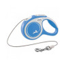 Vodítko Flexi New Comfort lanko M 5 m modré (do 20 kg)