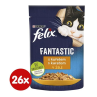 Nestlé FELIX Fantastic cat kuře želé kapsička 26x85 g
