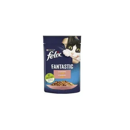 Nestlé FELIX Fantastic kapsička pro kočky s lososem v želé 26x85 g