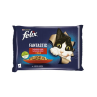 Nestlé FELIX Fantastic cat Multipack králík&jehně želé kapsička 4x85 g