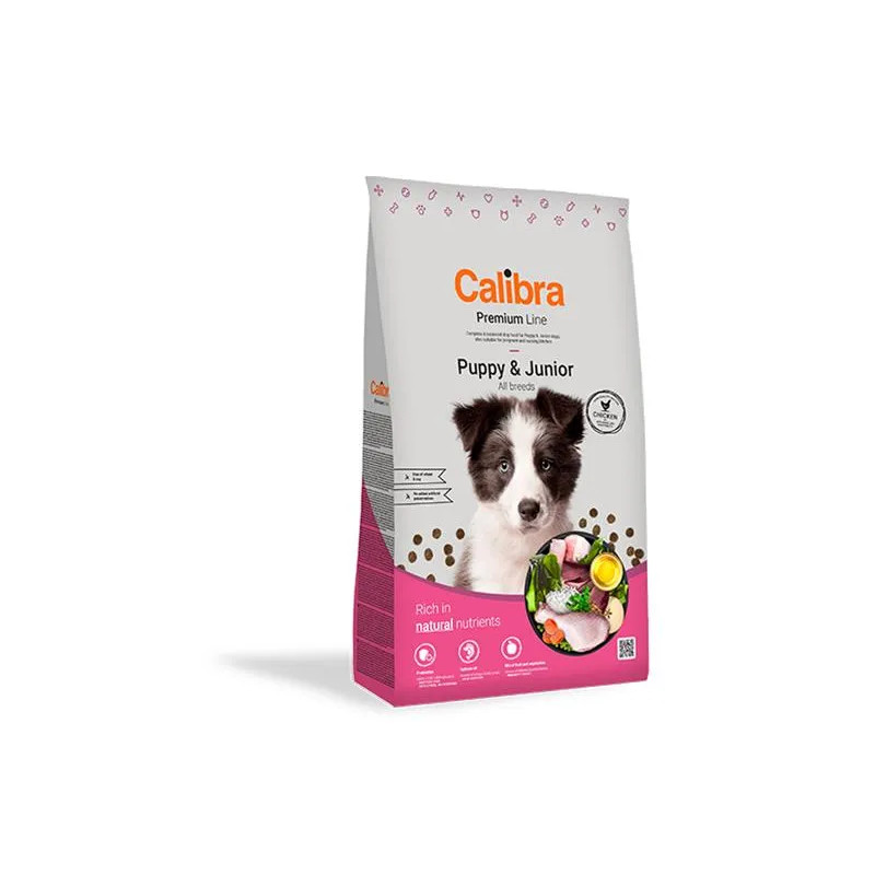 Calibra Premium Line Dog Puppy & Junior NOVÉ 3 kg