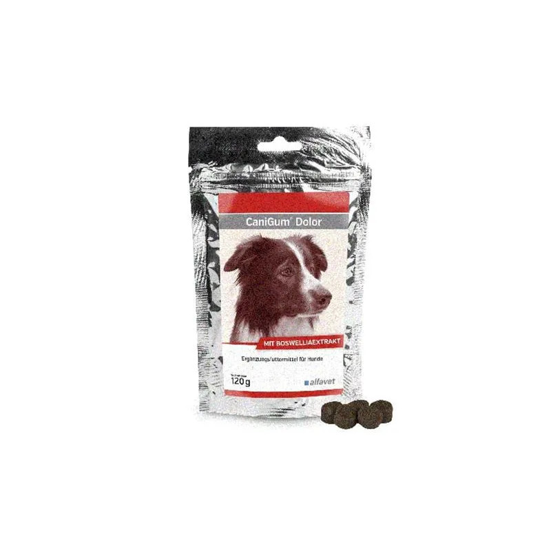 CaniGum Dolor 120 g (60 ks žvýkacích pamlsků)