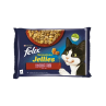 Nestlé FELIX Sensations cat Multipack hovězí & kuře v želé kapsička 4x85 g