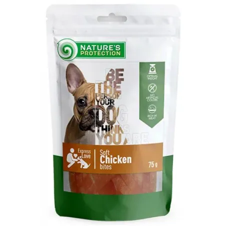 Pamlsek Natures P Snack dog chicken 12x75 g