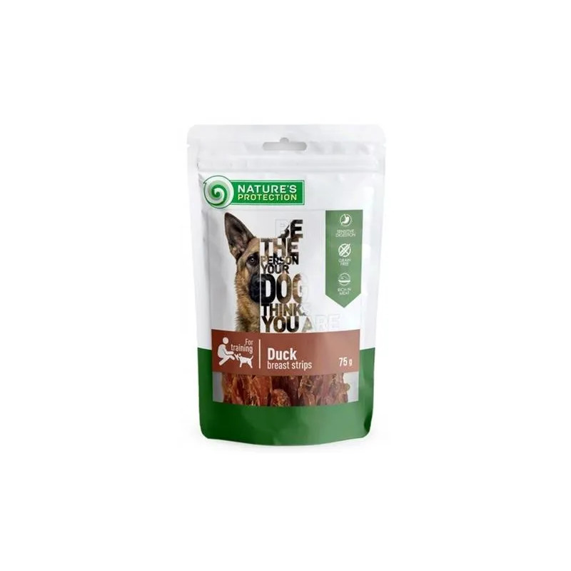 Pamlsek Natures P Snack pro psy kachní prsa 12x75 g