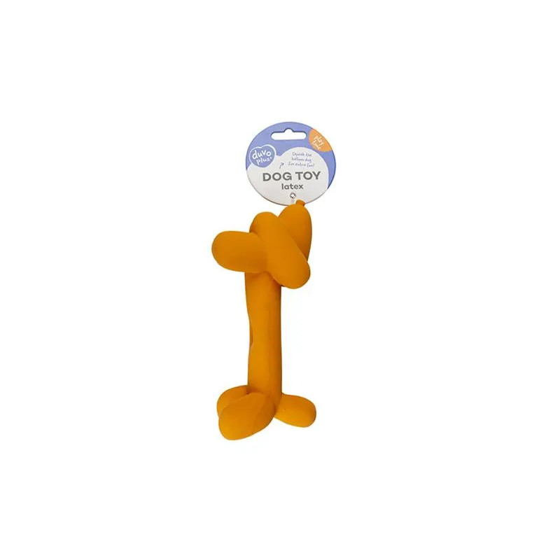 Hračka DUVO+ latexový balón jezevčík, pískající, oranžový 18x5,5x8 cm