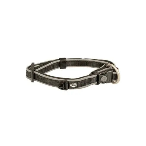 Obojek DUVO+ EXPLOR WEST nylon černá barva 30-45cm/15 mm