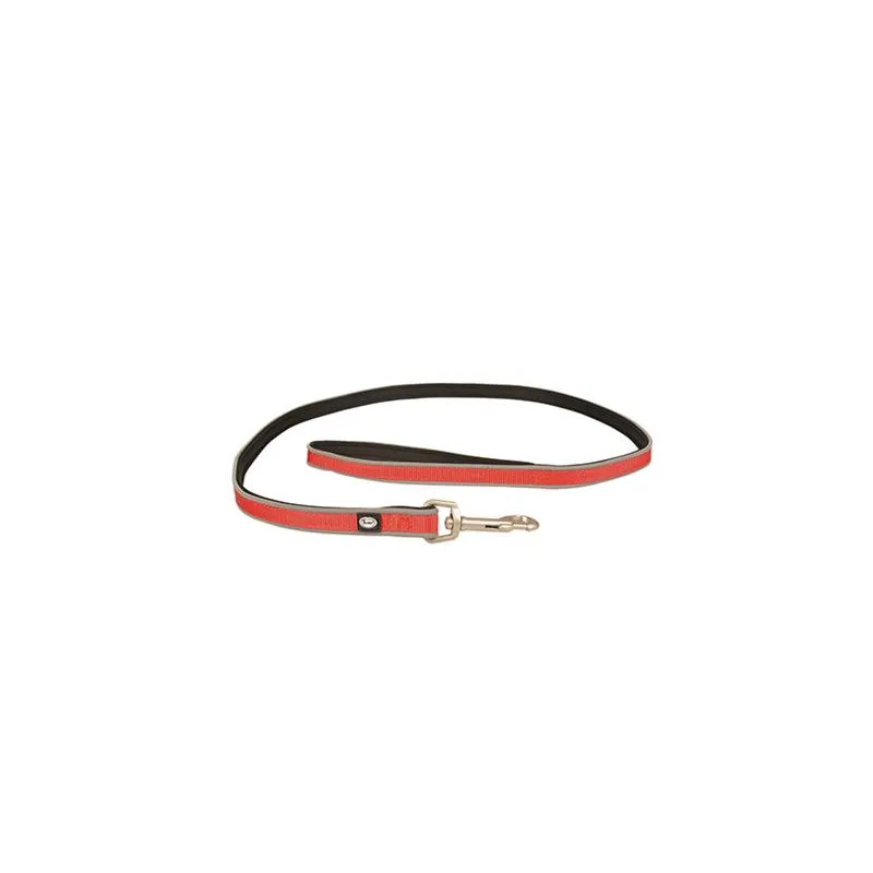 Vodítko DUVO+ EXPLOR WEST nylon červené 100 cm/20 mm