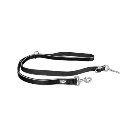 Vodítko DUVO+ EXPLOR WEST duo nylon černé 200cm/25 mm