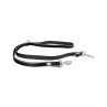 Vodítko DUVO+ EXPLOR WEST duo nylon černé 200cm/25 mm